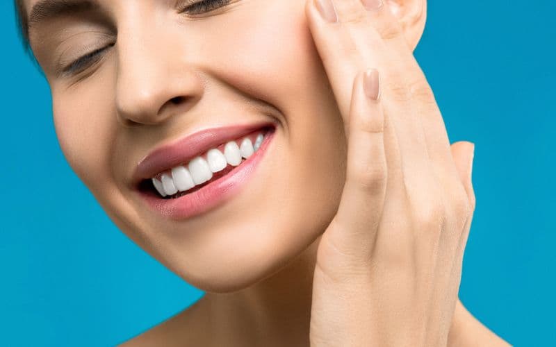 Laser In-Office Whitening — before treatment